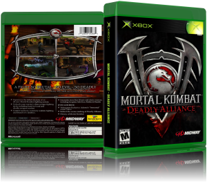 Mortal Kombat - Deadly Alliance (USA)3D Boxes Back Front